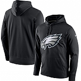 Men's Philadelphia Eagles Nike Circuit Logo Essential Performance Pullover Hoodie Black,baseball caps,new era cap wholesale,wholesale hats